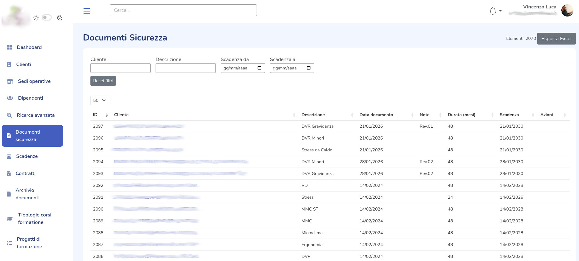 Sicurezza sul lavoro